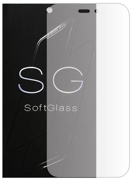 Бронепленка для Apple Iphone 14 Pro Max на экран износоустойчивая полиуретановая SoftGlass