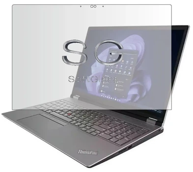 Бронепленка для Lenovo ThinkPad P16 Gen 1 на экран износоустойчивая полиуретановая SoftGlass износоустойчивая полиуретановая
