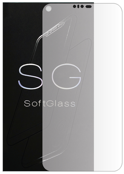 Бронепленка для LG V50 ThinQ 5G на экран износоустойчивая полиуретановая SoftGlass