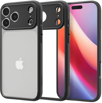 Etui Spigen Ultra Hybrid do Apple iPhone 17 Pro Max Black (8800283314113)
