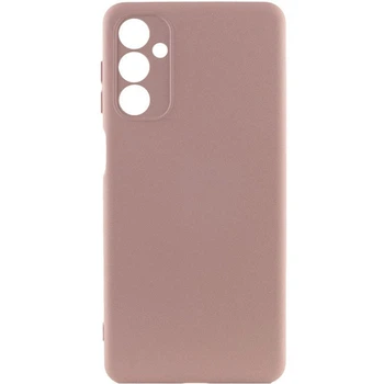 Чохол-накладка TPU GETMAN Liquid Silk Full Camera для Samsung Galaxy A16 4G / Samsung Galaxy A16 5G, силіконовий протиударний кейс із захистом камери та корпусу Pink Sand