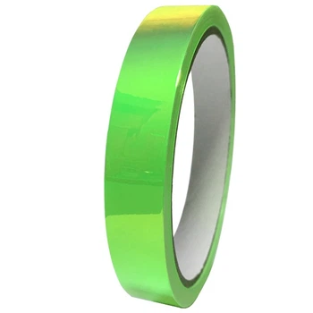 Обмотка обруча Tuloni Holographic Tape 1.5 см х 33 м neon green