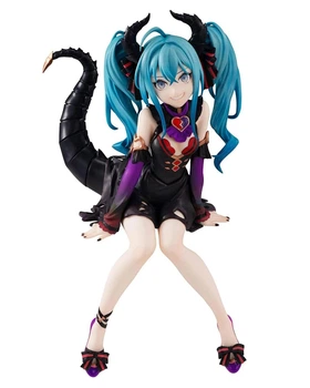 Коллекционная аниме-фигурка Furyu Vocaloid - Мику Хацуне, noodle stopper villain ver, 14 см