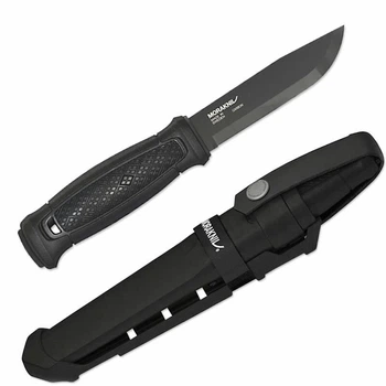 Ніж туристичний 109 мм із чохлом Morakniv Garberg Multi-Mount Diamond Like Carbon вуглецева сталь чорний
