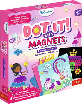 Магнітна мозаїка Skillmatics Dot It! Єдинороги та принцеси 300 деталей (5900511626001)