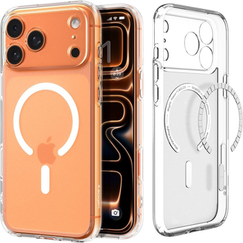 Etui plecki Spigen Ultra Hybrid MagSafe Case do Apple iPhone 17 Pro Frost White (8800283314823)