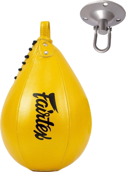 Пневмогруша боксерская Fairtex SB1 Yellow с креплением (SB1_Yellow)