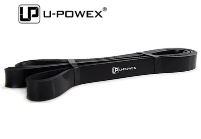 Гумова Фітнес Петля для підтягувань U-Powex Петлі для спорту Чорна