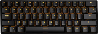 Klawiatura bezprzewodowa RK ROYAL KLUDGE RK61 RGB Brown Switch Black (RK-61-BLK-BRNSW-US)