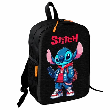 Рюкзак шкільний дитячий Стіч / Stitch 36х27 см підлітковий для дівчинки/хлопчика (2207)