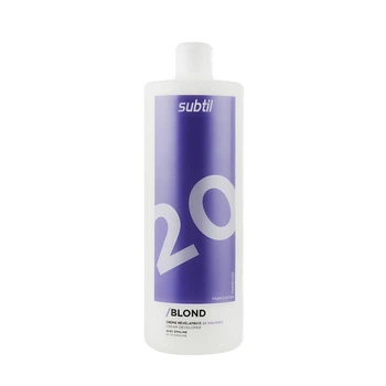 Окислювач 6% Subtil Blond Cream Developer 6% 20 Vol 1000 мл