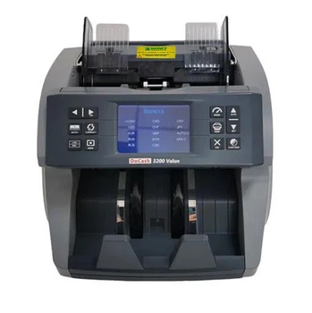 Счетчик банкнот DOCASH 3200 VALUE Cash Victory LITE с функцией детекции подделок, с сортировкой номинала, с автоматическим стартом подсчёта