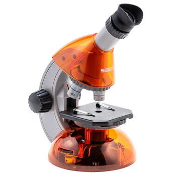 Мікроскоп SIGETA MIXI 40x-640x ORANGE (з адаптером для смартфона) (65913)