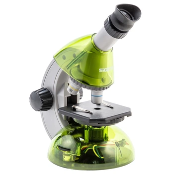 Мікроскоп SIGETA MIXI 40x-640x GREEN (з адаптером для смартфона) (65912)