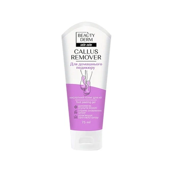 Кислотний пілінг для ніг із сечовиною та фруктовими кислотами Beauty Derm