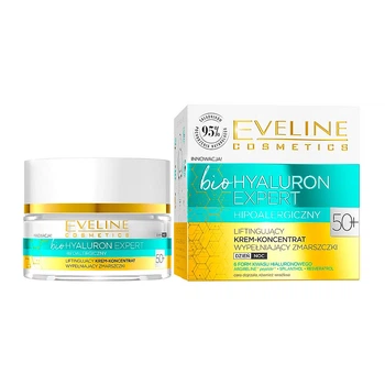 Крем концентрат для заповнення зморшок та відновлення шкіри 50+ Eveline Cosmetics