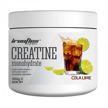 Креатин моногидрат IronFlex Creatine monohydrate (300 г, cola-lime)