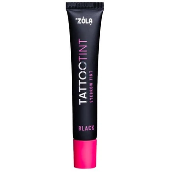 Краска для бровей и ресниц Zola Tattoo Tint Black черный 15 мл