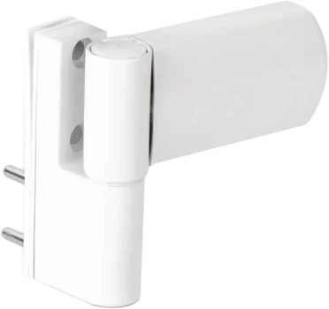 Петля дверна Astex АТ-27 RAL 9016 15-23.5 мм Біла