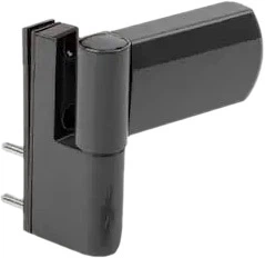 Петля дверна Astex АТ-27 RAL 7024 15-23.5 мм Графіт