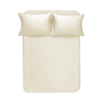 Простирадло з наволочками сатин premium Lotus Home - Dakota Modern масляний 240*260+50*70 (2) (svt-2000022346436)