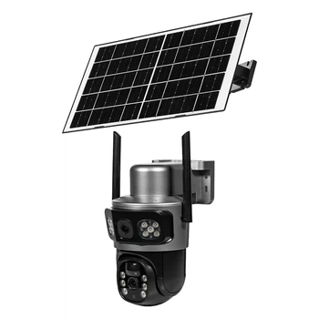 IP PTZ-відеокамера автономна з 4G та сонячною панеллю 3Mp+3Mp Light Vision VLC-9430IG/2C3S (Solar) f=4mm, на акумуляторних батареях (75-00291)