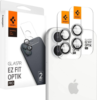 Захисне скло Spigen Glas.tR EZ Fit Optik Pro для Apple iPhone 17/16 Plus/16 Transparent 2 шт. (AGL08531)