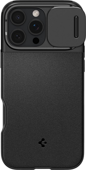 Панель Spigen Optik Armor MagFit для Apple iPhone 16 Pro Max Black (ACS08015)