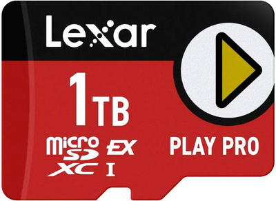 Karta pamięci Lexar Play microSDXC 1TB UHS-I Express (LMSXPS0001T-BNNNG)