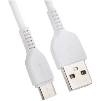 DATA-кабель Hoco X13 Type-C 1м, White