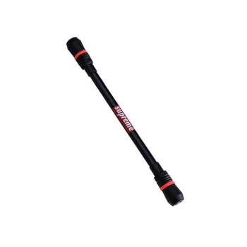 Двостороння гелева ручка антистрес Supreme Style для Pen spinning (пенспиннинга) чорно-черовний