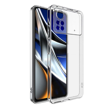 Прозрачный силиконовый чехол-накладка Oucase для Xiaomi Poco X4 Pro