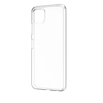 Прозрачный силиконовый чехол накладка Oucase для Samsung Galaxy A22 5G, Transparent