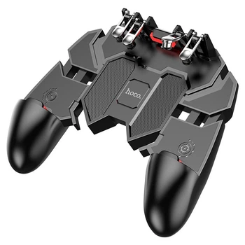 Беспроводной геймпад Hoco GM7 Eagle Six Finger для смартфона, 4 триггера, Black