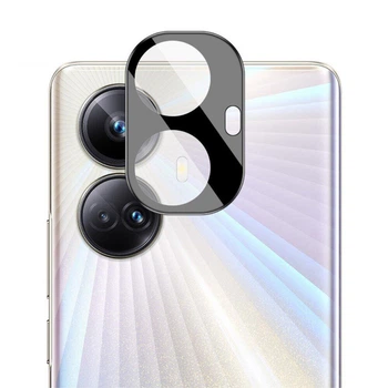 Защитное стекло 3D на заднюю камеру для Realme 10 Pro+ black