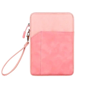 Универсальный чехол-сумка Textile для планшетов 9.7"-10.8" с ручкой-петелькой pink