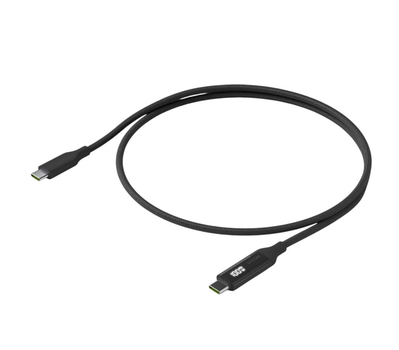 Kabel Ubiquiti USB-C with Charge Display 1 m Black (UACC-CABLE-USB-100W-1M-BK)