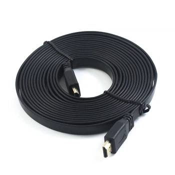 Кабель E-Cable HDMI - HDMI High Speed with Ethernet 5 м Black