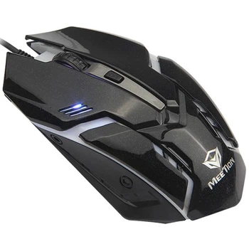 Провідна ігрова мишка Meetion MT-M371, Black
