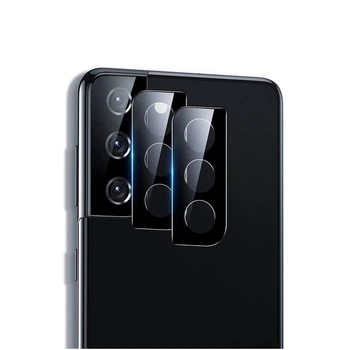 Бронированная гидрогелевая пленка Hydrogel Film для Samsung Galaxy S21 5G на камеру 3 шт, Transparent