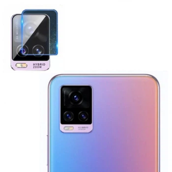 Бронированная гидрогелевая пленка Hydrogel Film для vivo V20 на камеру 3 шт, Transparent