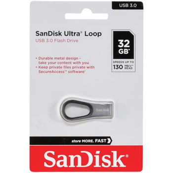 USB флешка SanDisk Ultra Loop 32Gb USB 3.0 (130Mb/s)