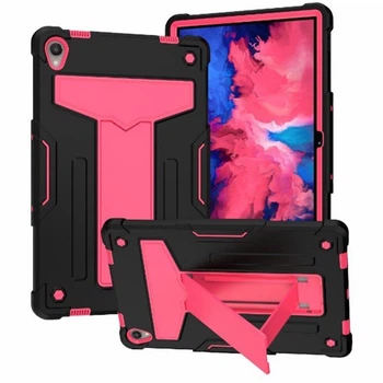 Протиударний чохол Armored Case Shockproof с подставкой для Lenovo Tab P11 / P11 Plus / P11 5G pink