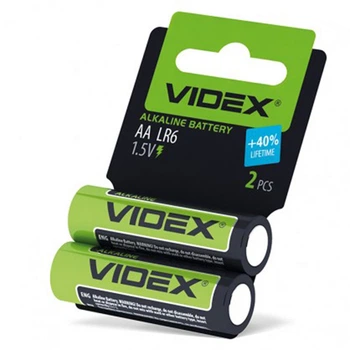 Батарейка Videx LR6 AA 1,5V, Silver