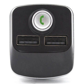 FM-трансмиттер модулятор + АЗП MHZ M12 Black-Silver