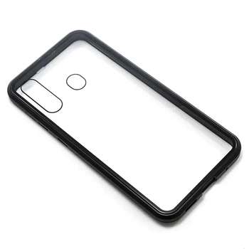 Накладка бампер магнит Bakeey Metal Frame 360° для Samsung Galaxy M40 / A60 Black