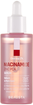 Сироватка для обличчя Beausta Derma2X Niacinamide Zinc PCA 50 мл (8809577462585)