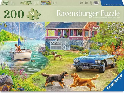 Пазл Ravensburger Літній будиночок 200 елементів 12001370 (4005555013709)