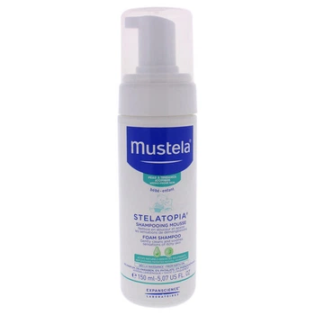 Шампунь-піна Mustela Bebe Stelatopia Foam Shampoo для схильної до атопії шкіри 150 мл (3504105030544)