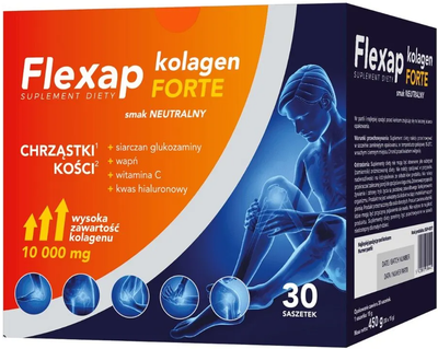 Suplement diety Paso Kolagen Flexap Forte 30 saszetek Neutralny smak (5902012698440)